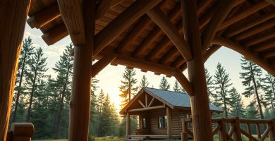 estructuras de madera para casas